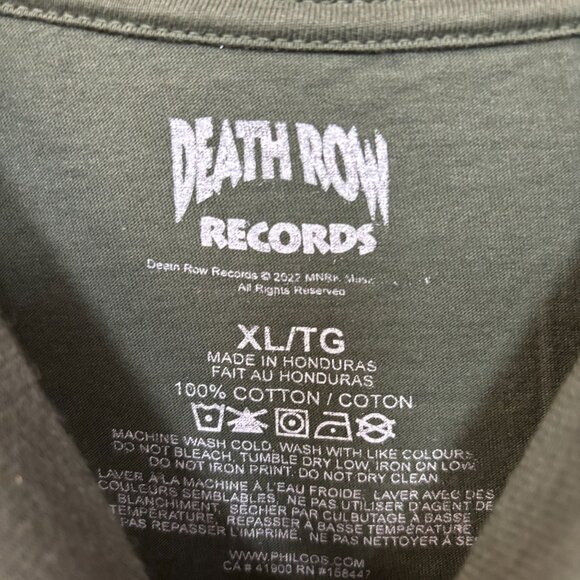 Death Row Records 213 LBC Skyline Low Rider Hip Hop Tee XL - Picture 4 of 5